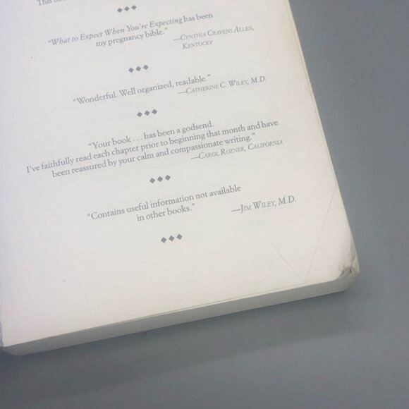 what to expect when you're expecting paperback book  2002 English READ - Picture 4 of 10